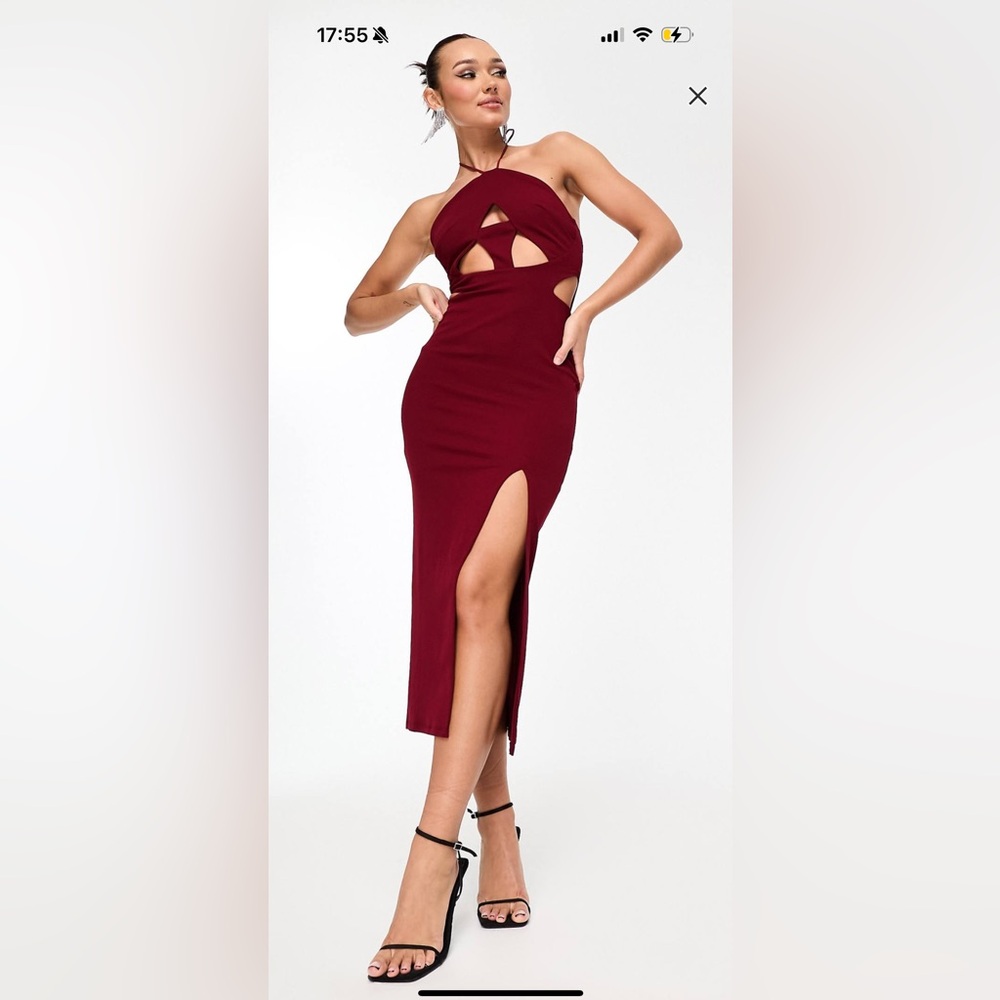 Red dress